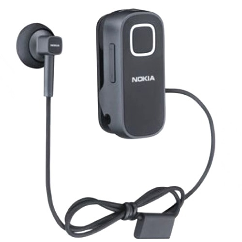 Schwarz-Bluetooth-Headset von Nokia BH-215