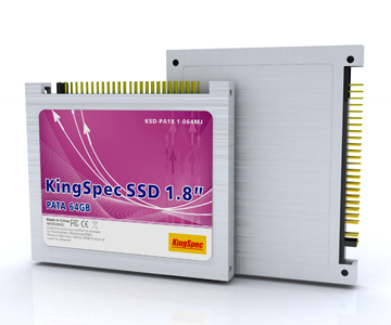 64GB KingSpec 1.8" PATA/IDE SSD Solid State Disk (MLC)