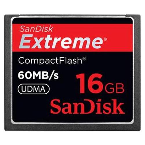 SanDisk 16GB Extreme CompactFlash Card