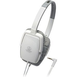 Audio Technica ATH-SQ505 WHITE | Foldable Closed Dynamic Headpho