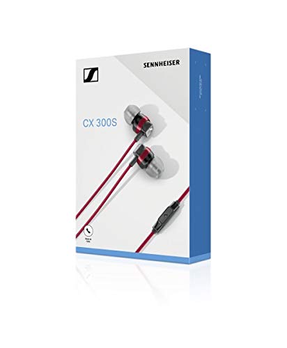 Sennheiser CX 300S In Ear Headphone with One-Button Smart Remote