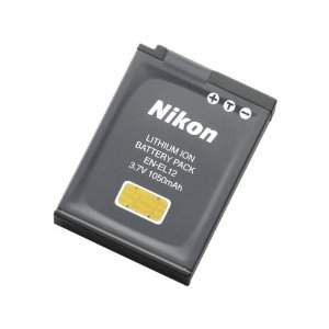 Nikon EN-EL12 Rechargeable Li-Ion Battery for Coolpix S1000pj, S