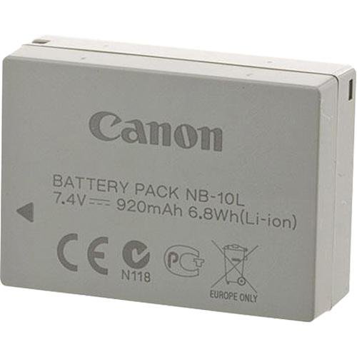 Canon NB-10L Rechargeable Lithium-Ion Battery for Select Canon P