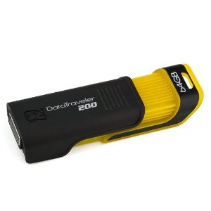 Kingston DataTraveler 200 - 64 GB USB 2.0 Flash Drive DT200/64GB
