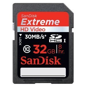 SanDisk Extreme SDHC Memory Card (SDSDX3-032G-A21)