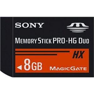 Sony 8 GB PRO-HG Duo HX Memory Stick MSHX8A (Zwart)