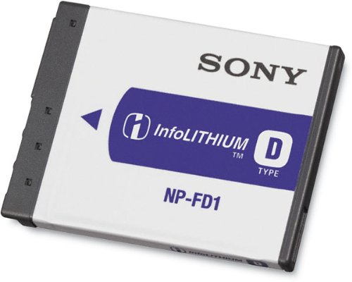 Sony NPFD1 Rechargeable Battery Pack - Retail Packaging