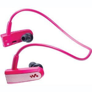 Sony Walkman auriculares de estilo reproductor de mp3 (Rosa)