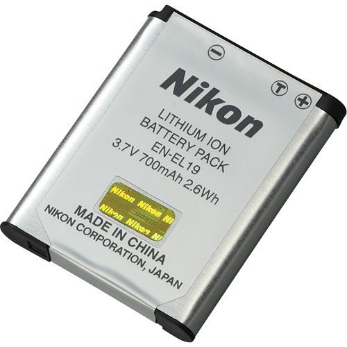 Genuine Nikon EN-EL19 3.7V 700mAh Battery Pack for S2500 / S6310