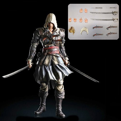 Assassins Creed IV Play Arts Kai Edward Kenway Action Figure