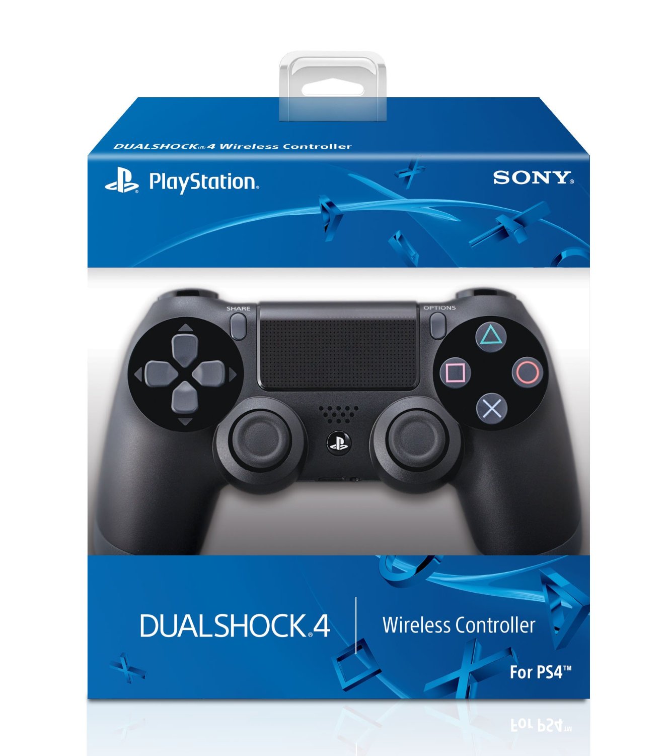 4 DualShock Wireless Controller für PlayStation 4 - Jet-schwarz