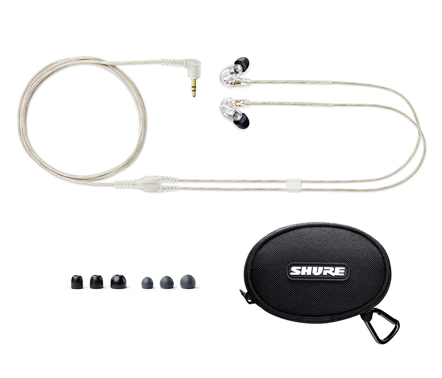 Shure SE215-CL Sound Isolating Earphones with Single Dynamic Mic