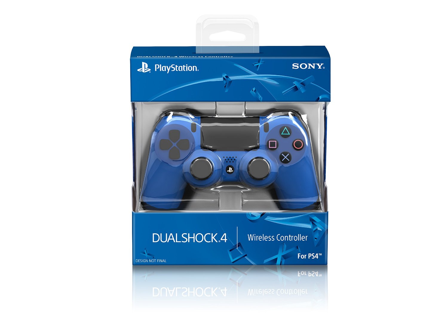 DualShock 4 radiotelegram supervisor voor PlayStation 4 - Blue